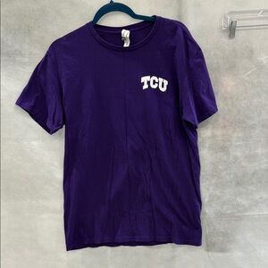 Purple TCU Men's Shirt